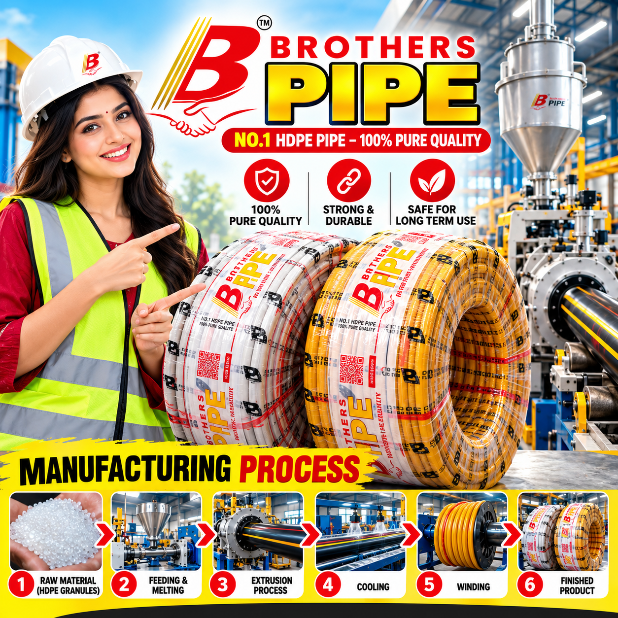 Brothers Pipe Manufacturers Process